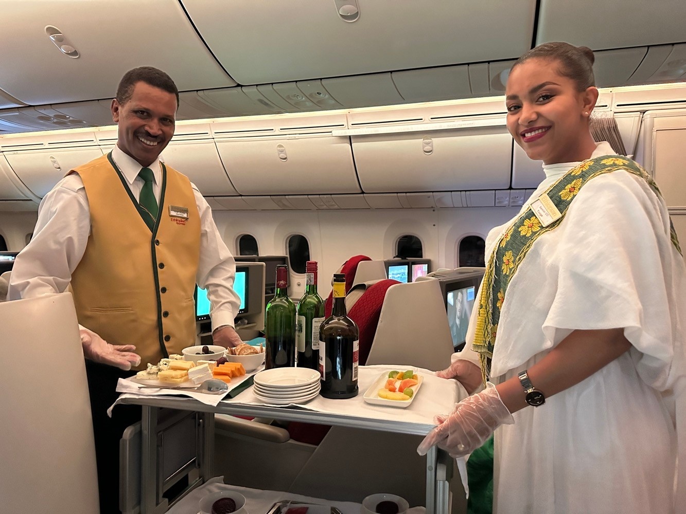Ethiopian Airlines Business Class suites